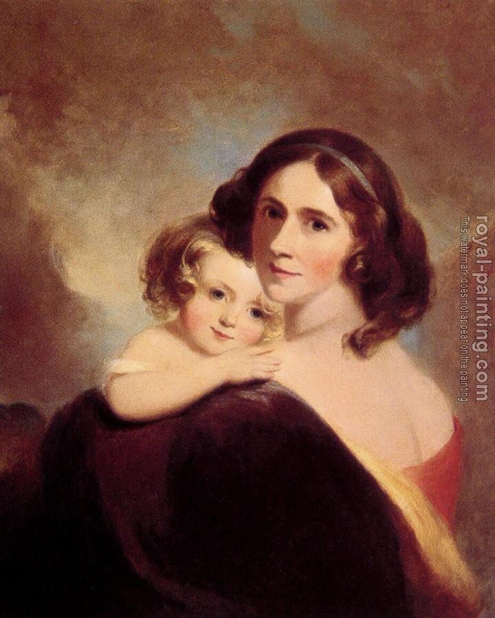 Thomas Sully : Mrs Fitzgerald and her Daughter Matilda